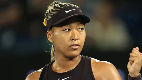 Naomi Osaka during the 2025 Australian Open