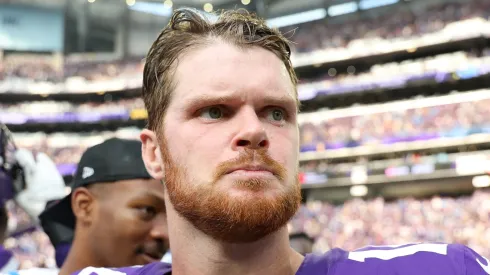 Sam Darnold quarterback of the Minnesota Vikings