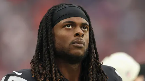 Davante Adams wide receiver of the Los Angeles Rams