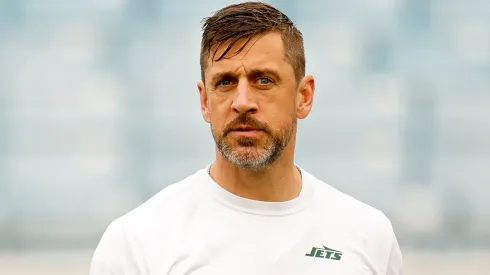 Aaron Rodgers, the quarterback of the New York Jets