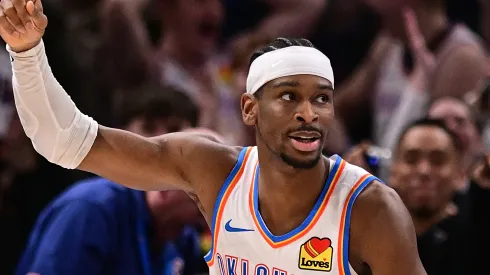 Shai Gilgeous-Alexander #2 of the Oklahoma City Thunder