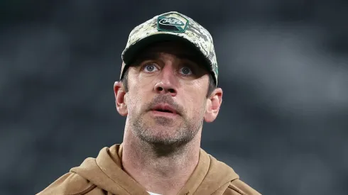 Aaron Rodgers former quarterback of the New York Jets