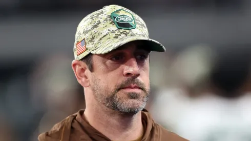 Aaron Rodgers quarterback of the New York Jets