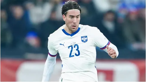 Dusan Vlahovic of Serbia