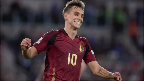 Leandro Trossard of Belgium