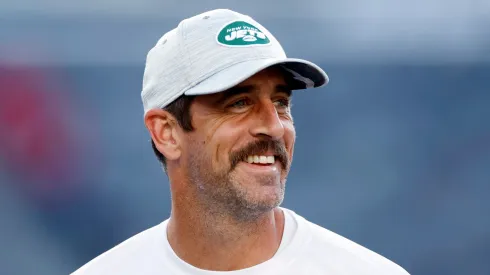 Aaron Rodgers former quarterback of the New York Jets