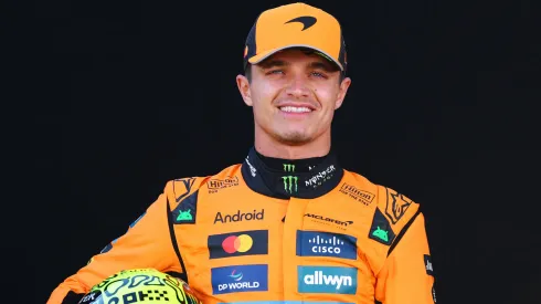 Lando Norris of Great Britain and McLaren looks on during previews ahead of the F1 Grand Prix of Australia at Albert Park Grand Prix Circuit on March 13, 2025.