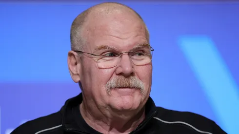 Andy Reid, the head coach of the Kansas City Chiefs
