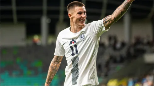 Benjamin Sesko of Slovenia