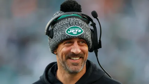 Aaron Rodgers former quarterback of the New York Jets