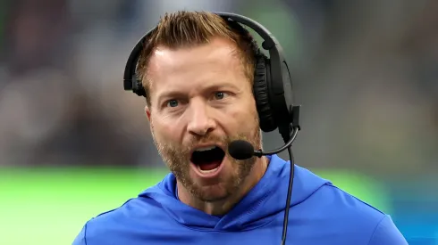 Sean McVay head coach of the Los Angeles Rams