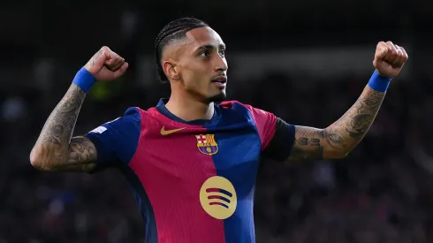 Brazilian star Raphinha scored another goal in the Champions League