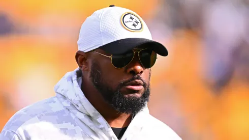 Mike Tomlin head coach of the Pittsburgh Steelers