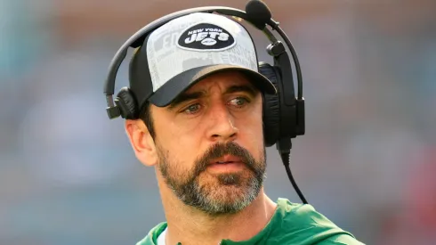 Aaron Rodgers former quarterback of the New York Jets