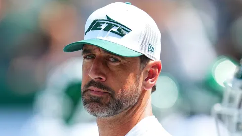 Aaron Rodgers former quarterback of the New York Jets