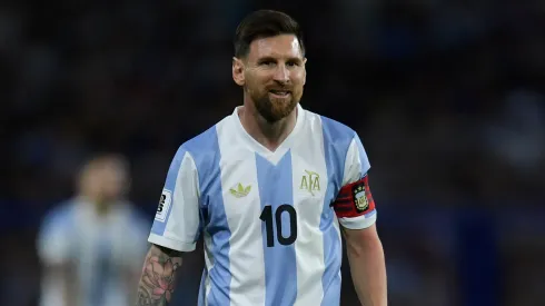 Lionel Messi of Argentina during a match in November 2024