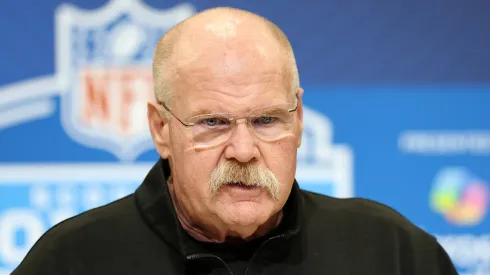 Andy Reid head coach of the Kansas City Chiefs