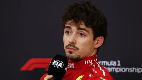 Charles Leclerc of Ferrari