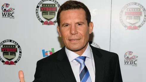 Julio Cesar Chavez Mexican and world boxing legend.