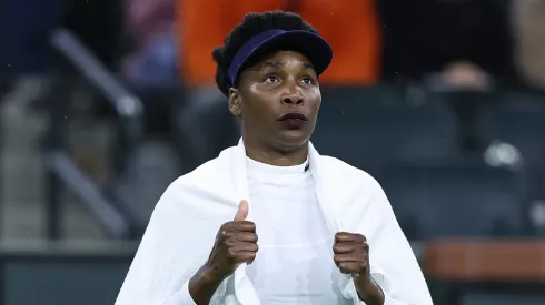 Venus Williams during the 2024 Indian Wells