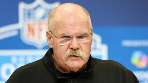 Andy Reid head coach of the Kansas City Chiefs