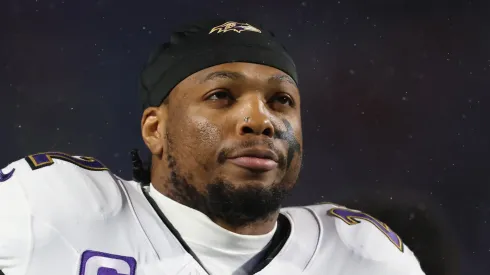 Derrick Henry running back of the Baltimore Ravens