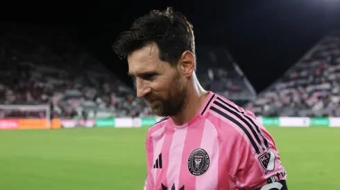 Lionel Messi left the pitch after Inter Miami's 3-0 loss