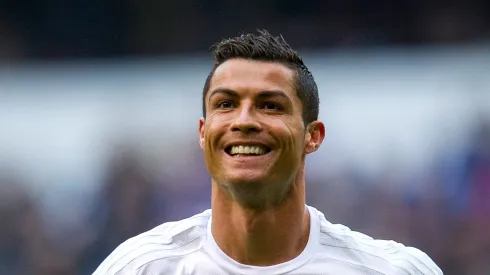Cristiano Ronaldo of Real Madrid celebrates after scoring a goal during the La Liga match between RC Deportivo La Coruna and Real Madrid CF