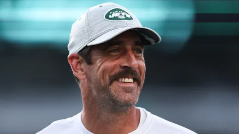 Aaron Rodgers former quarterback of the Green Bay Packers and the New York Jets
