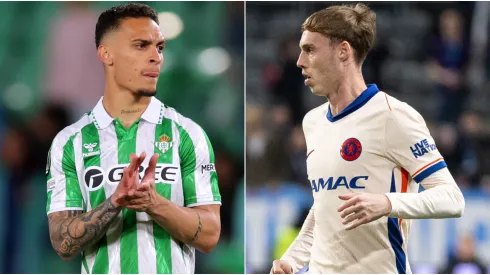 Real Betis star Antony and Chelsea star Cole Palmer