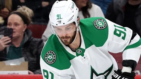Tyler Seguin #91 of the Dallas Stars in action.