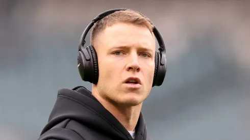 Christian McCaffrey running back of the San Francisco 49ers