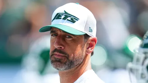 Aaron Rodgers former quarterback of the New York Jets
