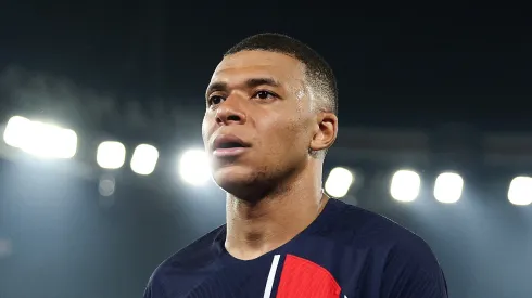 Kylian Mbappe of Paris Saint-Germain in action during the UEFA Champions League semi-final second leg match between Paris Saint-Germain and Borussia Dortmund