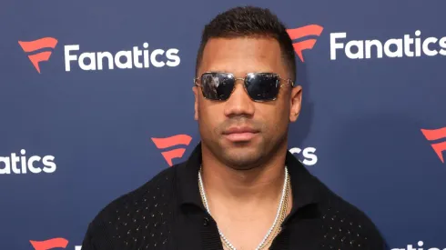 Russell Wilson attends the 2025 Fanatics Super Bowl Party at The Sugar Mill on February 08, 2025 in New Orleans, Louisiana.