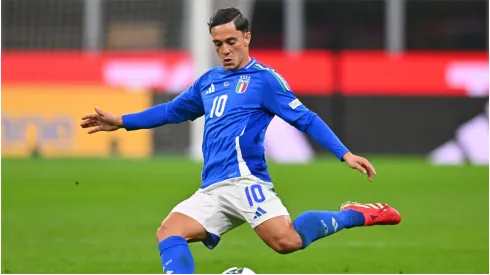 Giacomo Raspadori of Italy