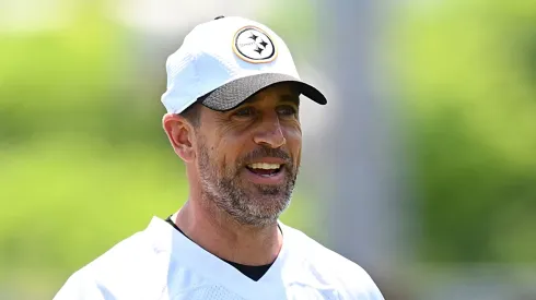 Aaron Rodgers quarterback of the Pittsburgh Steelers
