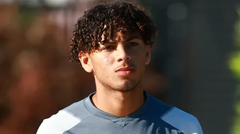 David Ruiz #41 of Inter Miami looks on prior to a training session at Florida Blue Training Center on August 01, 2023 in Fort Lauderdale, Florida.