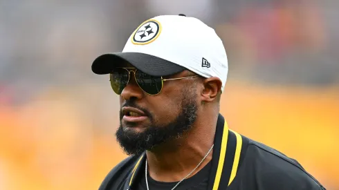 Mike Tomlin head coach of the Pittsburgh Steelers