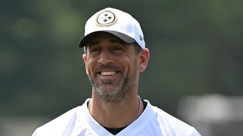 Aaron Rodgers quarterback of the Pittsburgh Steelers