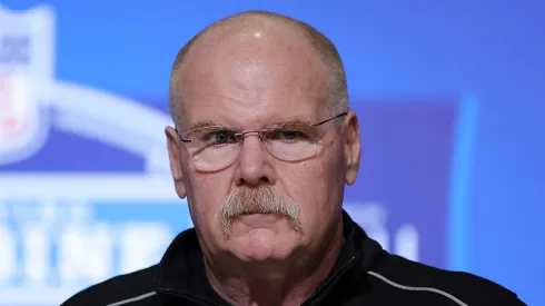 Andy Reid head coach of the Kansas City Chiefs