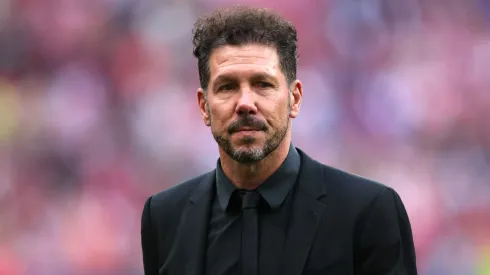 Atletico Madrid coach Diego Simeone after a game.