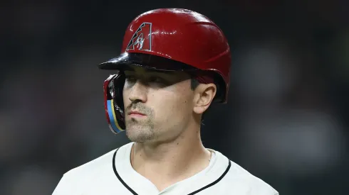 Carroll #7 of the Arizona Diamondbacks during the MLB game at Chase Field on June 09, 2025 in Phoenix, Arizona. The Diamondbacks defeated the Mariners 8-4 in 11 innings.