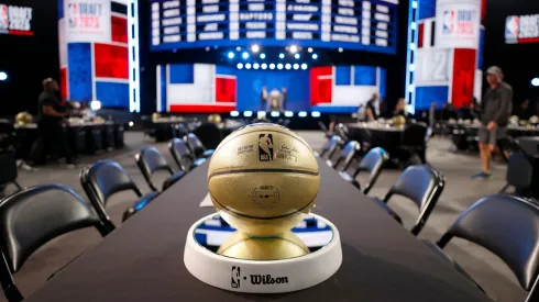 A general view of the atmosphere prior to the first round of the 2023 NBA Draft at Barclays Center on June 22, 2023 in the Brooklyn borough of New York City.