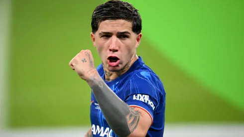 Chelsea midfielder Enzo Fernandez
