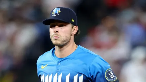 Max Kepler #17 of the Philadelphia Phillies runs off the field during a game against the Arizona Diamondbacks at Citizens Bank Park on May 02, 2025 in Philadelphia, Pennsylvania.