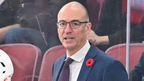 Ryan Huska, the head coach of the Calgary Flames