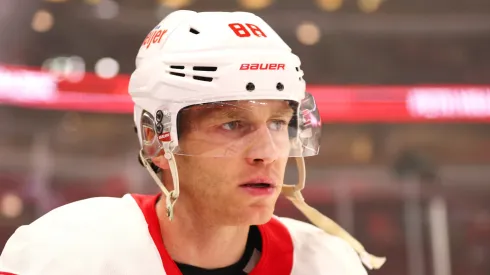 Patrick Kane with Detroit Red Wings