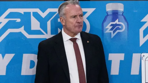 Dean Evason of the Columbus Blue Jackets