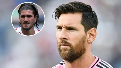 Lionel Messi #10 of Inter Miami CF looks on prior to the MLS match between CF Montreal and Inter Miami CF.